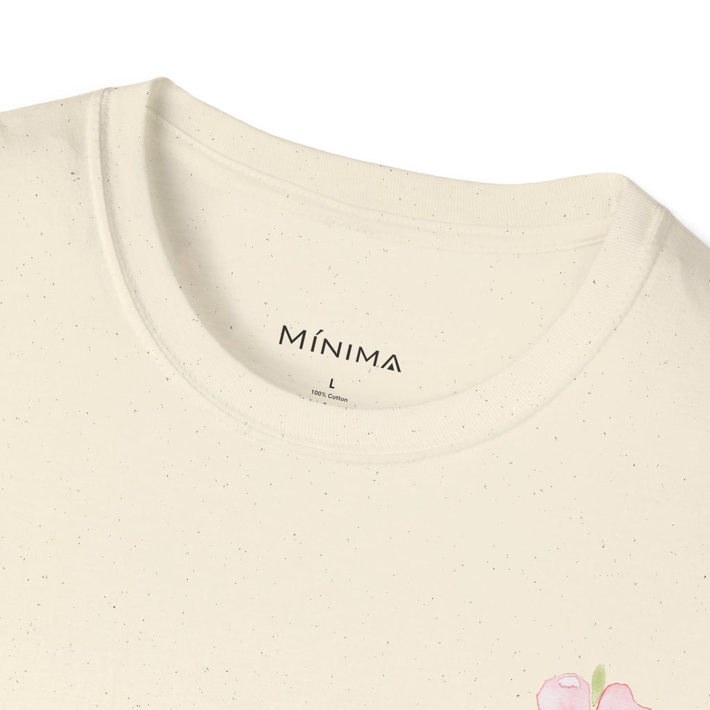 Floral Watercolor Tee — Pink Blossom Graphic T-Shirt