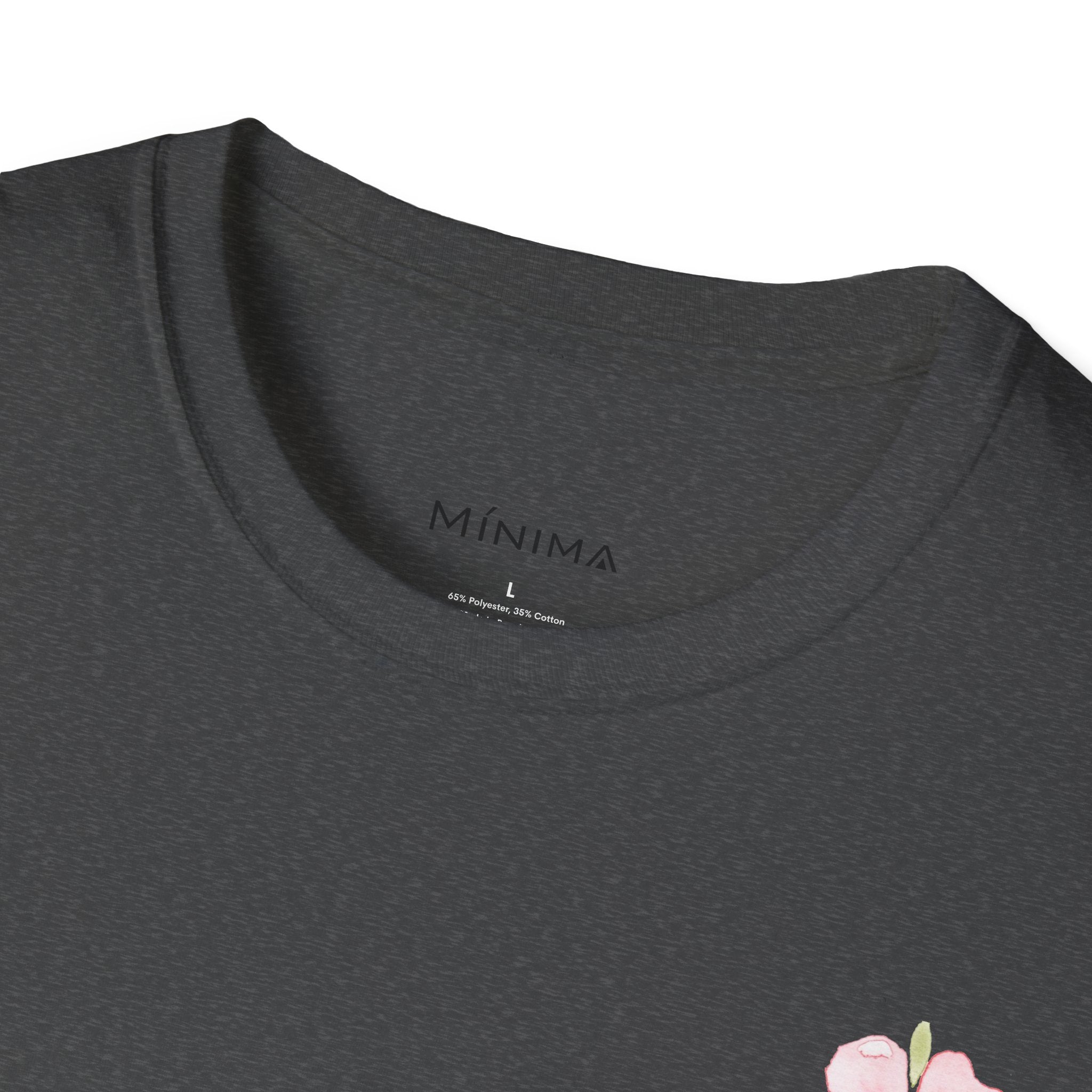 Floral Watercolor Tee — Pink Blossom Graphic T-Shirt