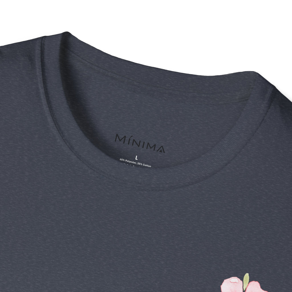 Floral Watercolor Tee — Pink Blossom Graphic T-Shirt
