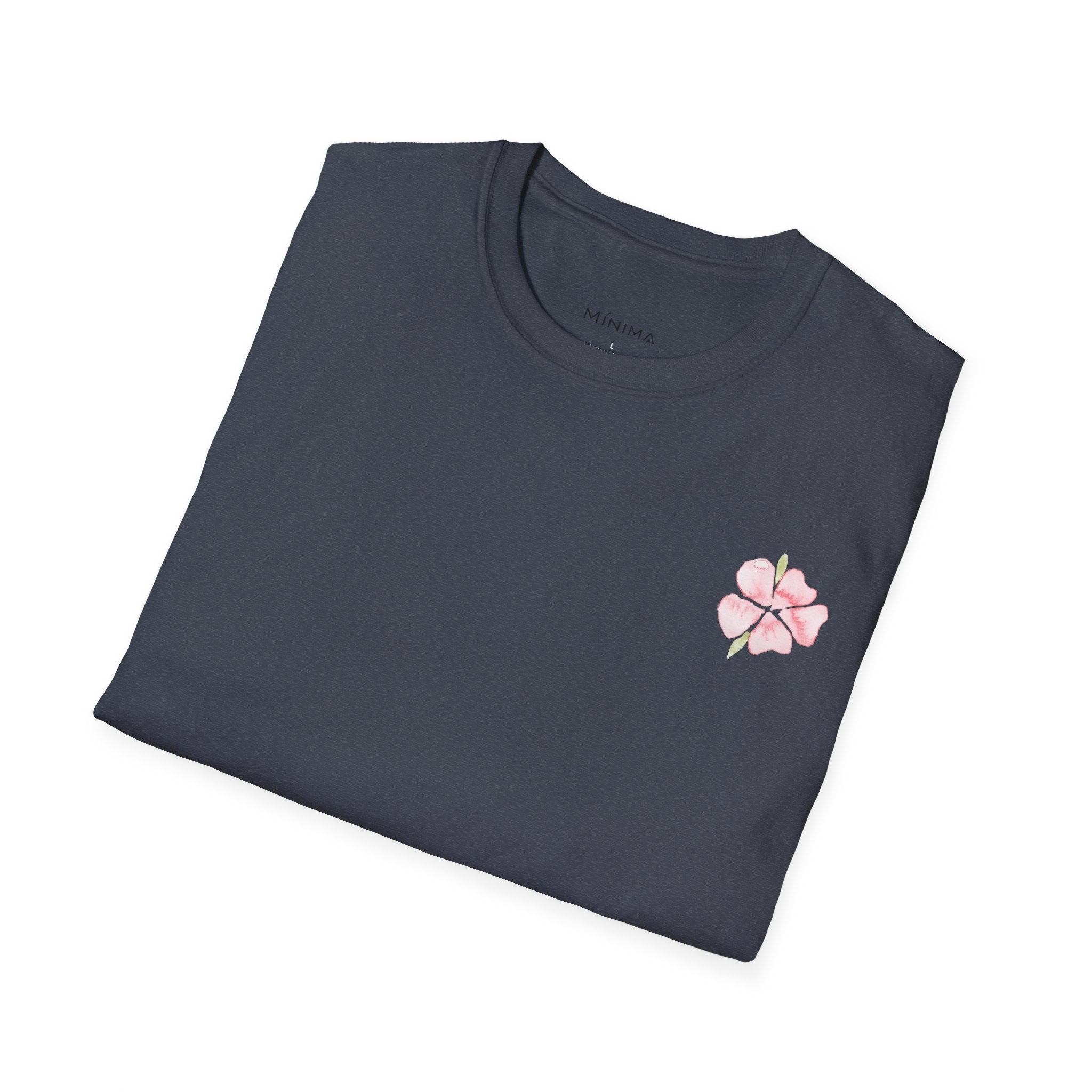 Floral Watercolor Tee — Pink Blossom Graphic T-Shirt