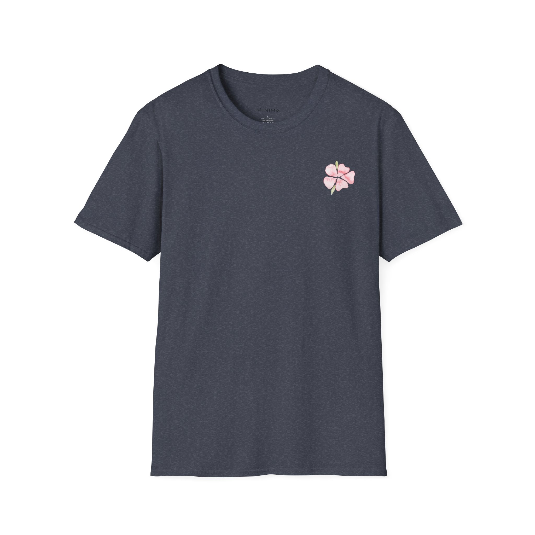 Floral Watercolor Tee — Pink Blossom Graphic T-Shirt