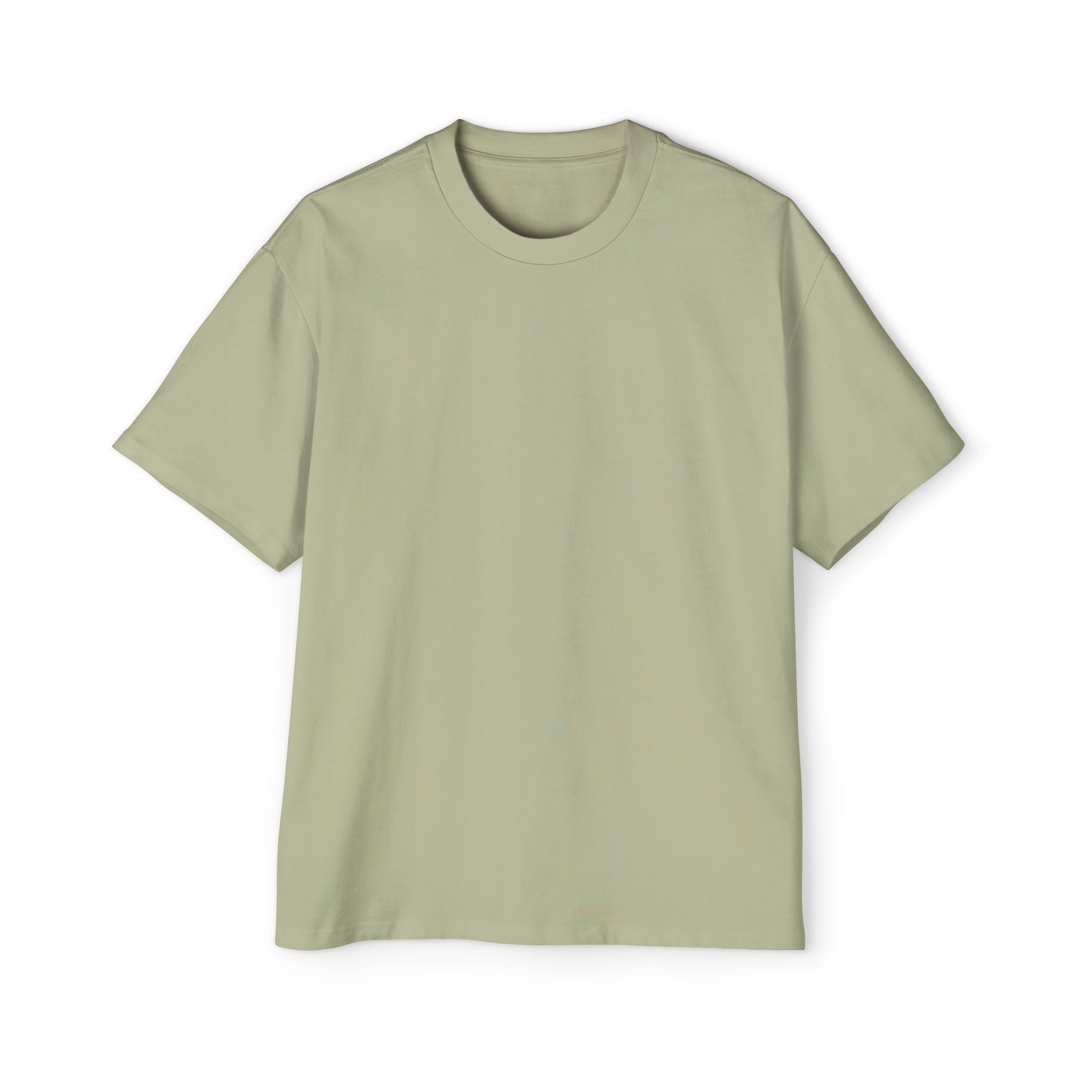 Men's Heavy Oversized Tee Watercolor Flower