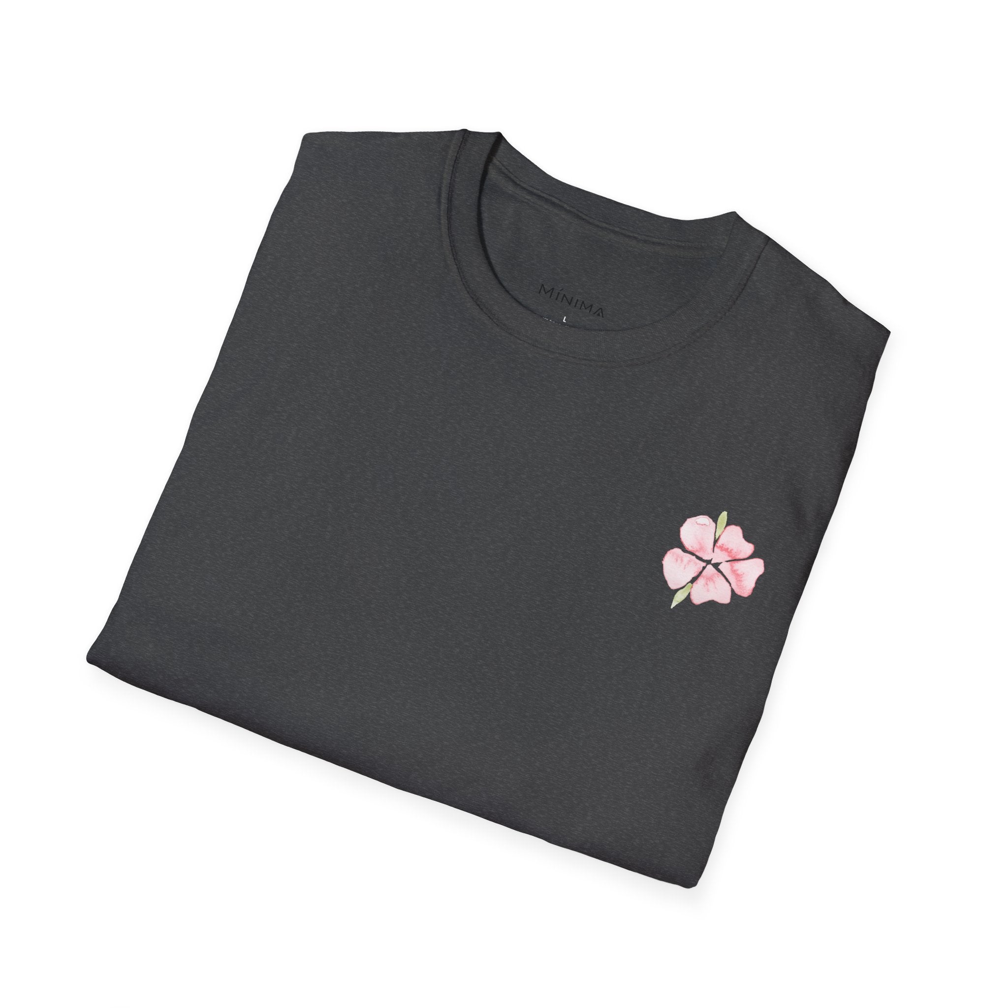 Floral Watercolor Tee — Pink Blossom Graphic T-Shirt