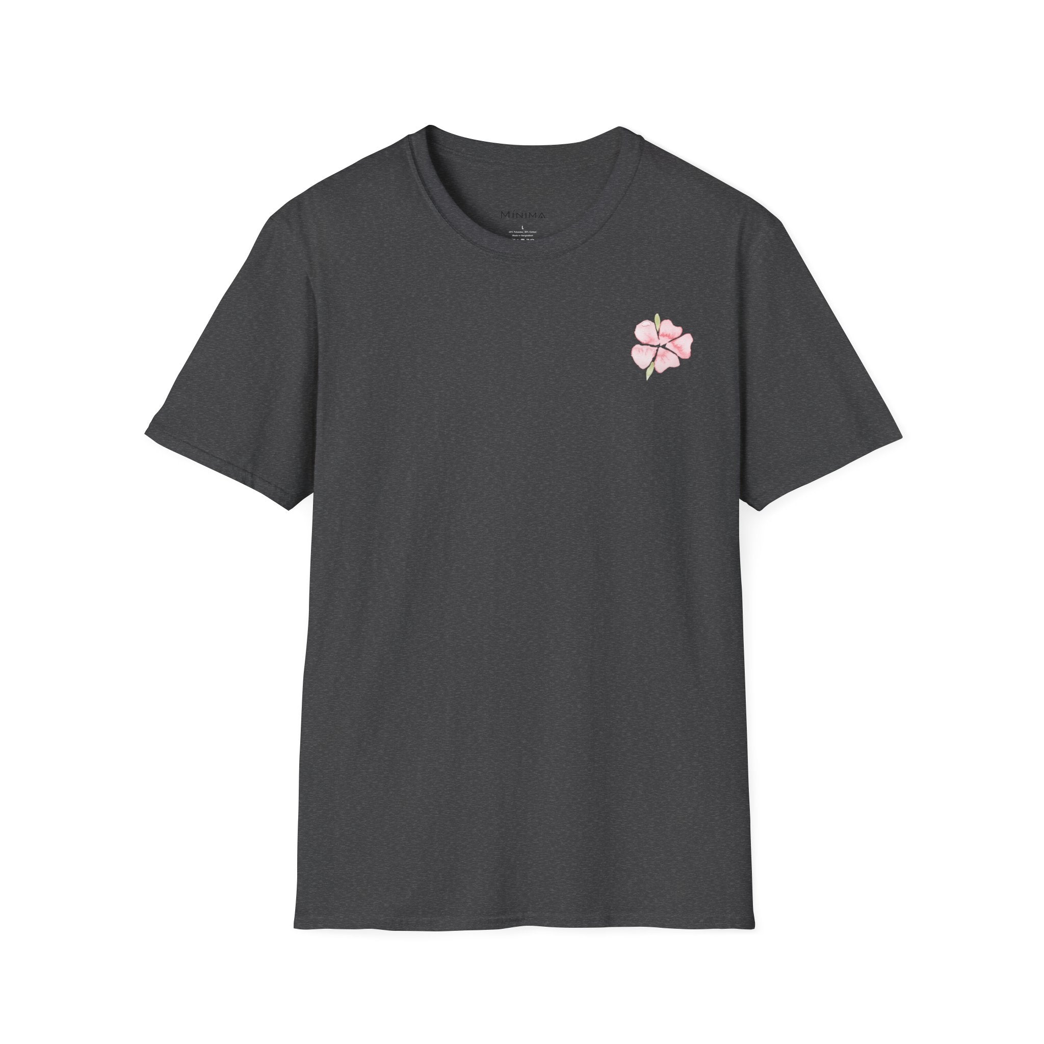 Floral Watercolor Tee — Pink Blossom Graphic T-Shirt