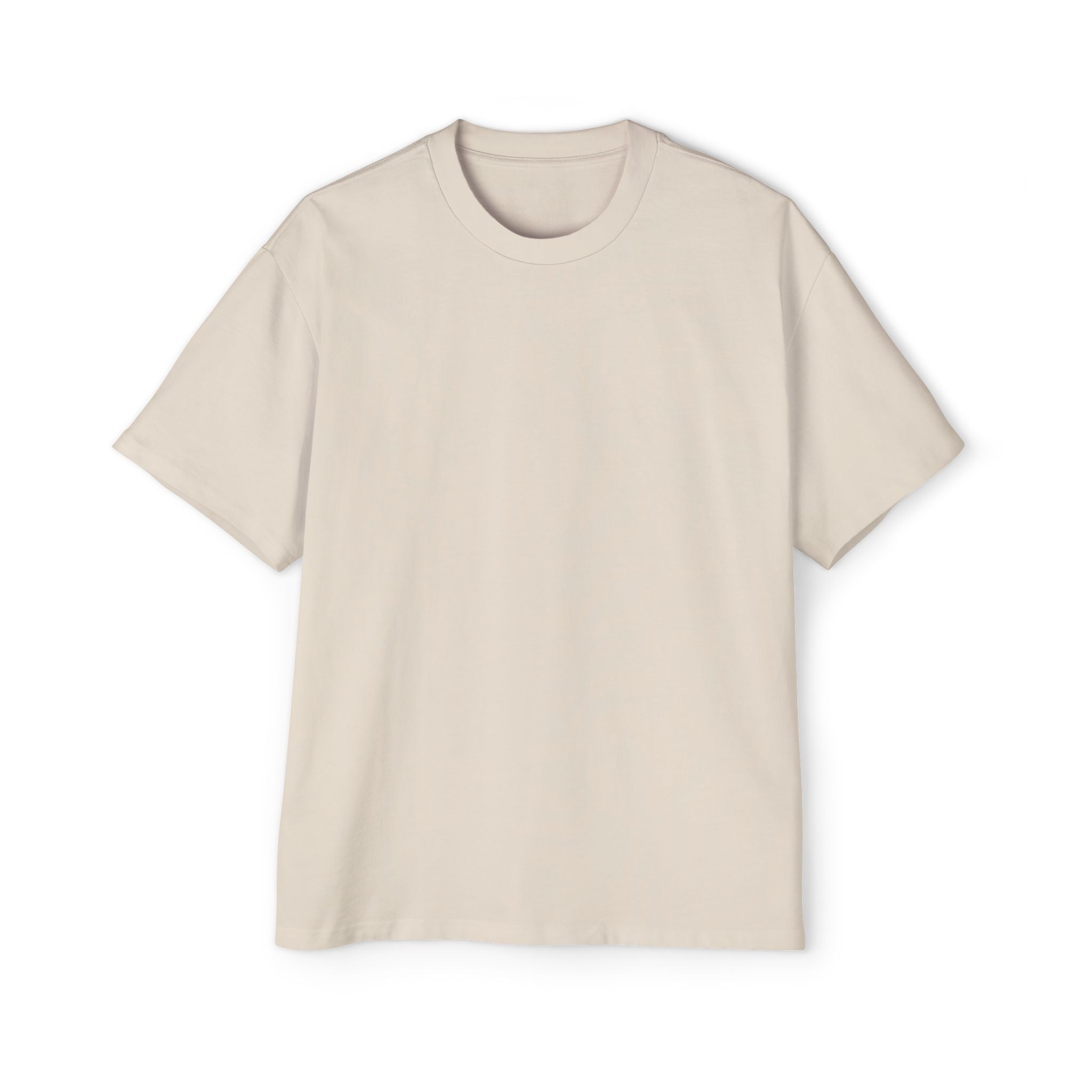 Men's Heavy Oversized Tee Watercolor Flower