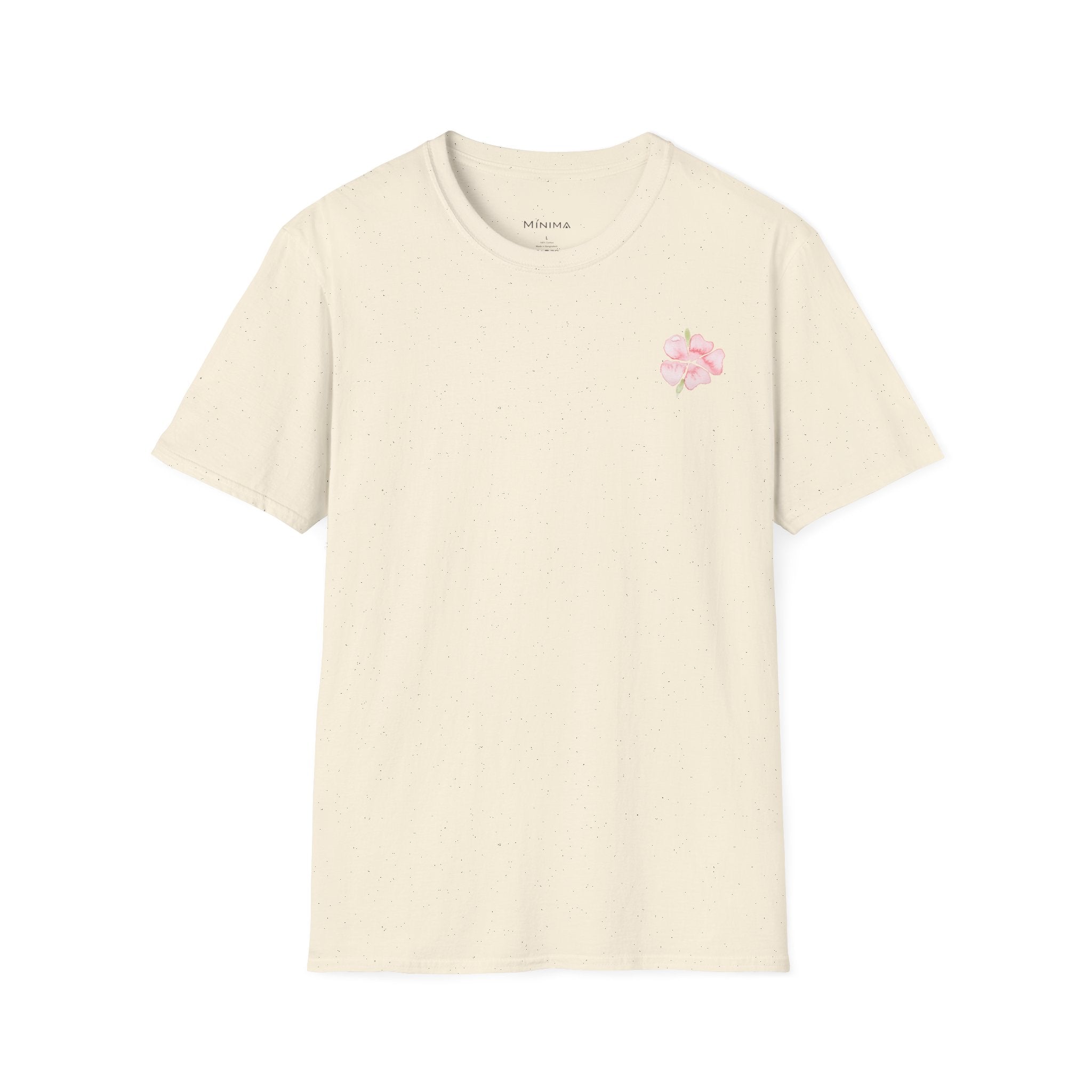 Floral Watercolor Tee — Pink Blossom Graphic T-Shirt