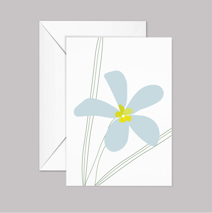 Plumeria Greeting Card