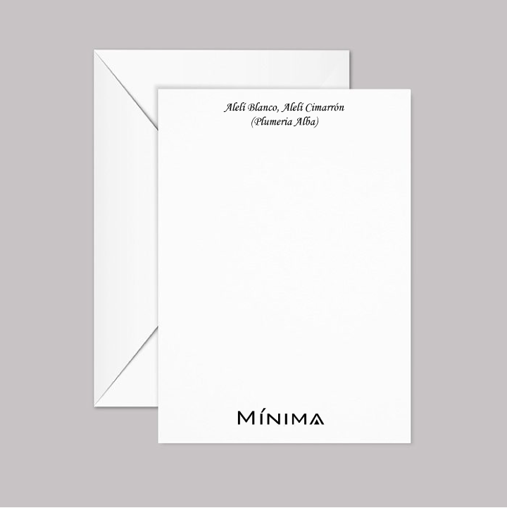 Plumeria Greeting Card