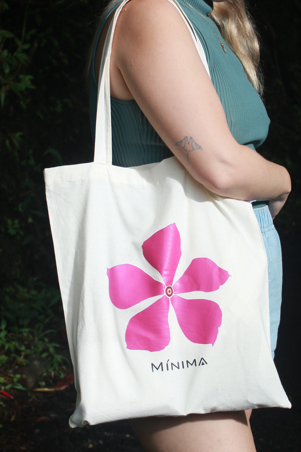 Playera Tote Bag Recycled Cotton