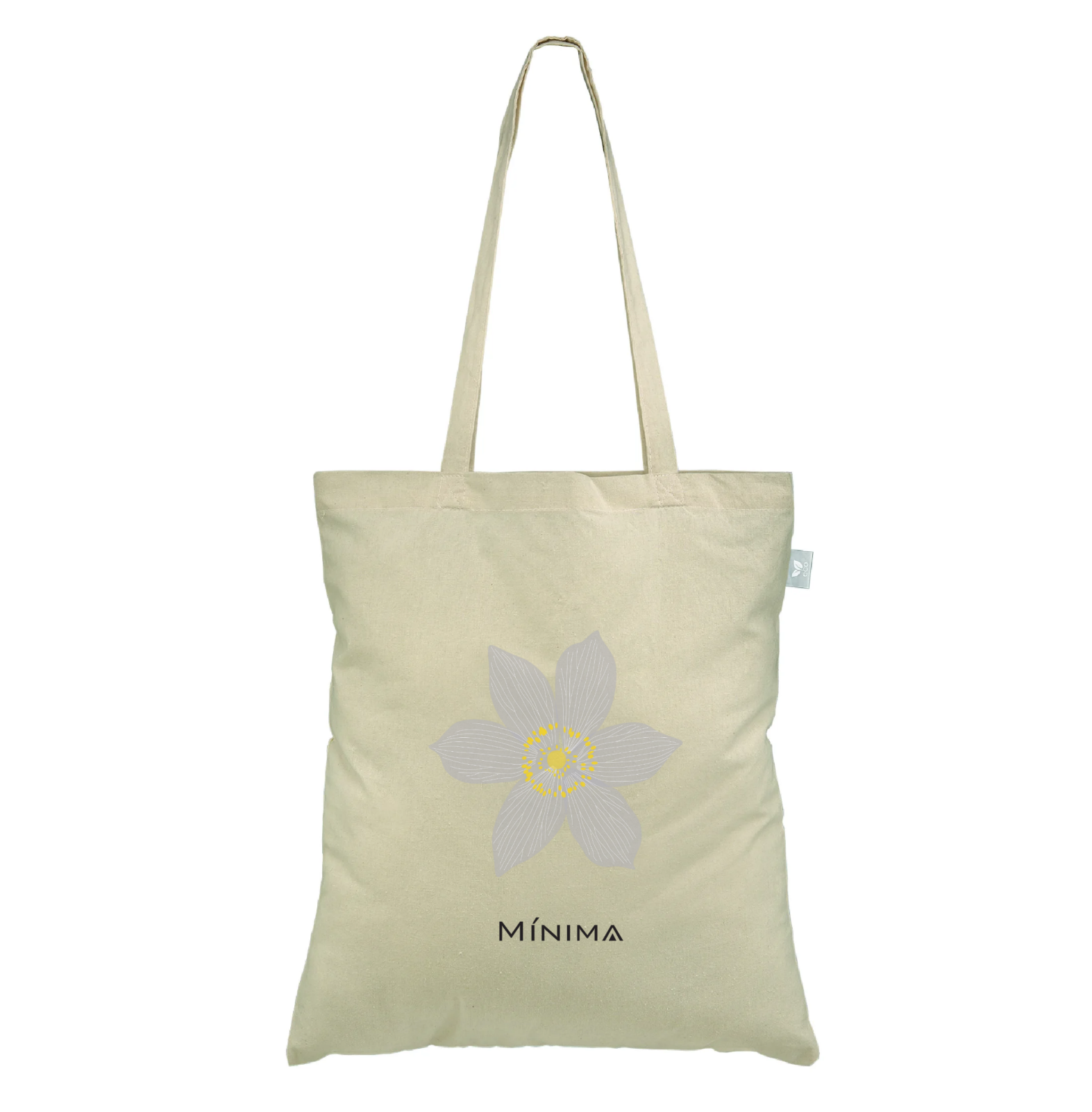 Pasqueflower Tote Bag Recycled Cotton