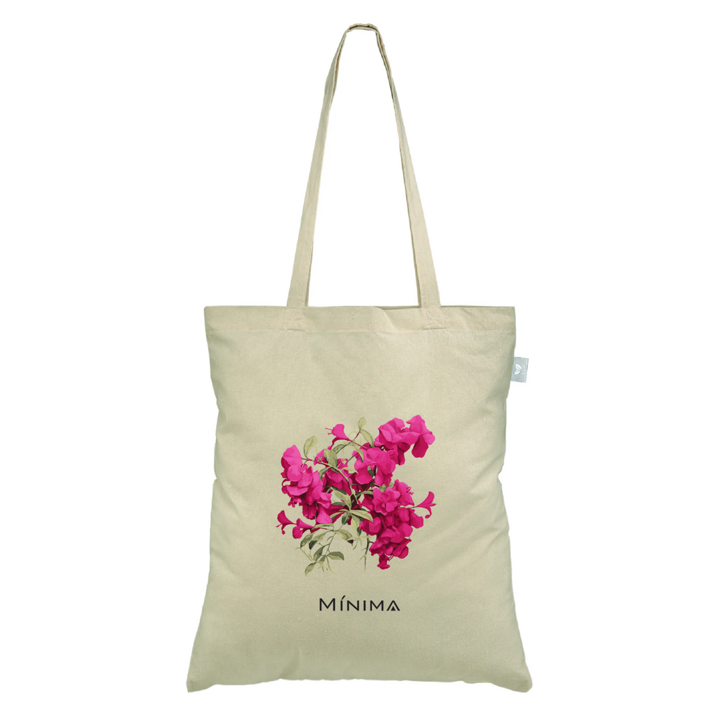 Bougainvillea Tote Bag Recycled Cotton